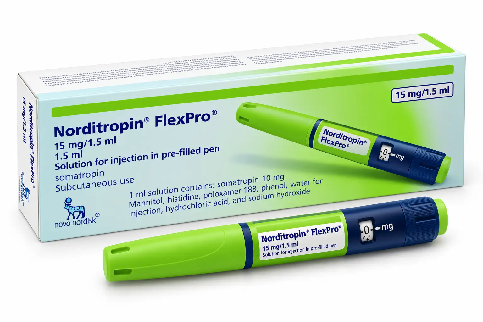 Norditropin® FlexPro® 15mg/1.5ml