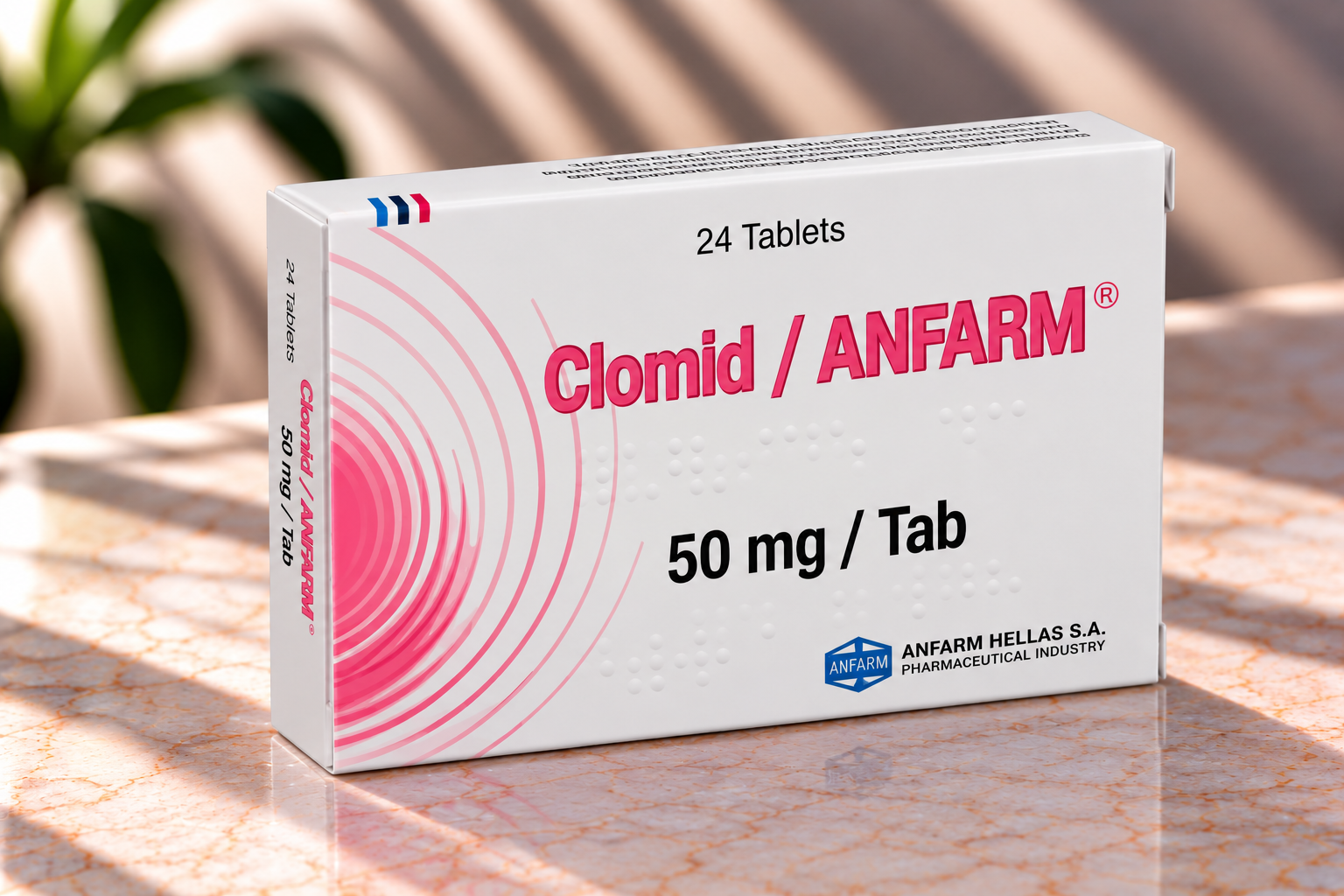 Clomid Anfarm 50mg/tab